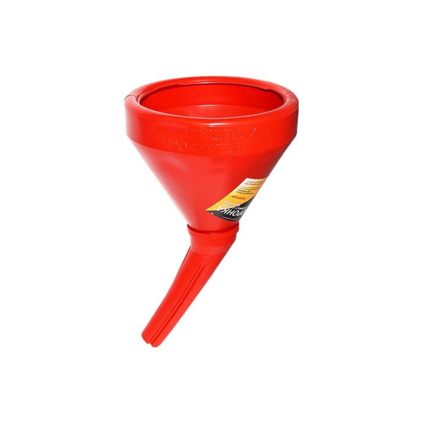 Воронка для бензина с сеткой "ГЛАВДОР" Lux gl-794, красная