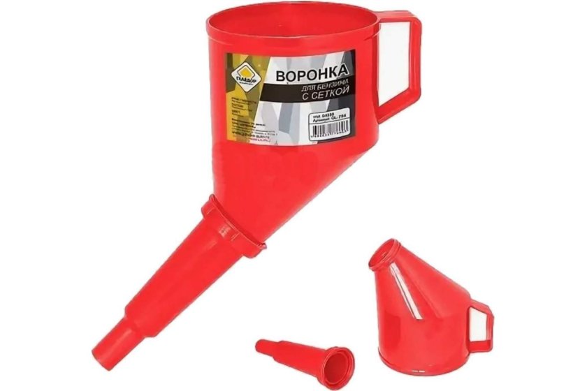 Воронка для бензина с фильтром (d=170мм) Kraft