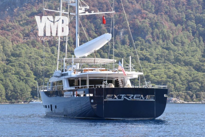 40 M Steel Hull Motorsailer extreme Walkthrough Yacht for sale