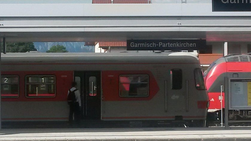 Пассажирские поезда германии