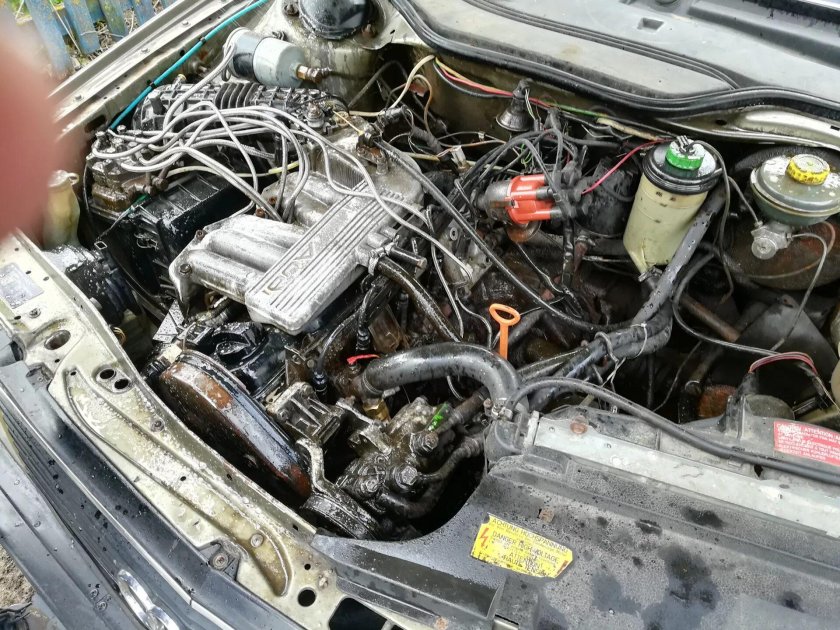 Ауди 100 мотор