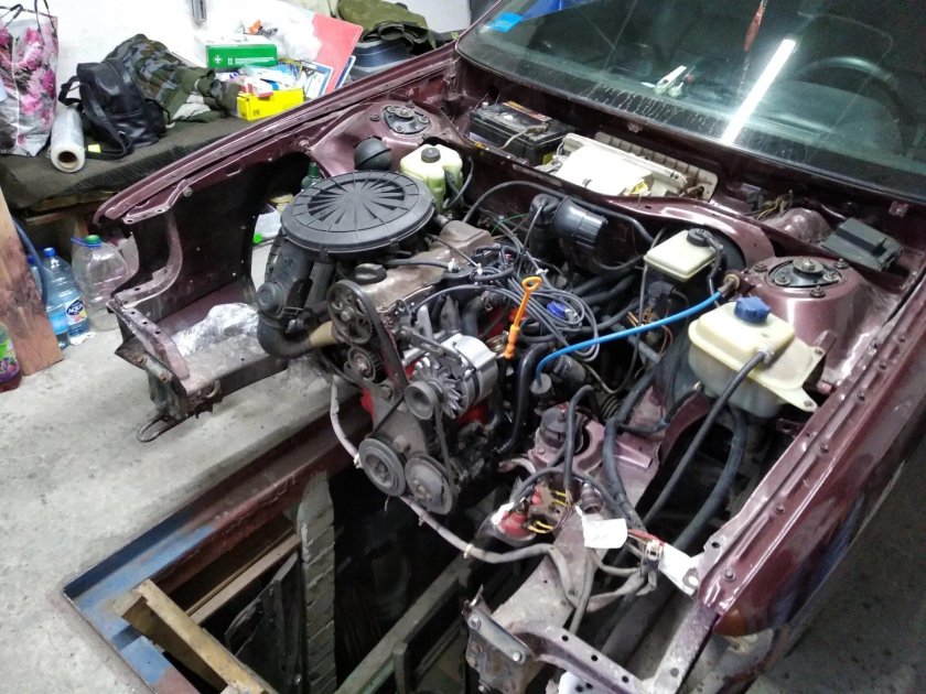 Двигатель Ауди 100 с3