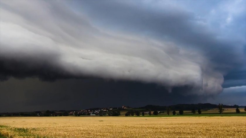 Многоячейковые линейные грозы (линии шквалов)