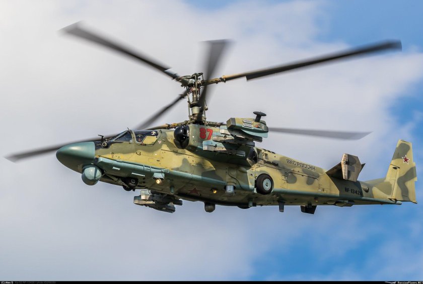 Вертолет ка-52 "Аллигатор"