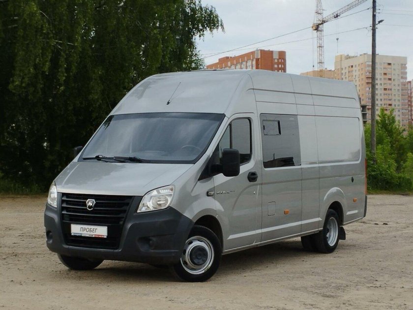 Газель Некст цельнометаллический фургон габариты