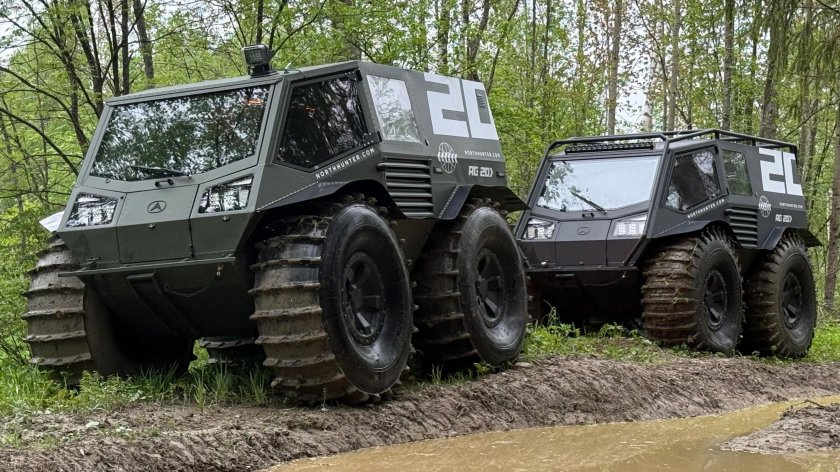 Вездеход болотоход шерп