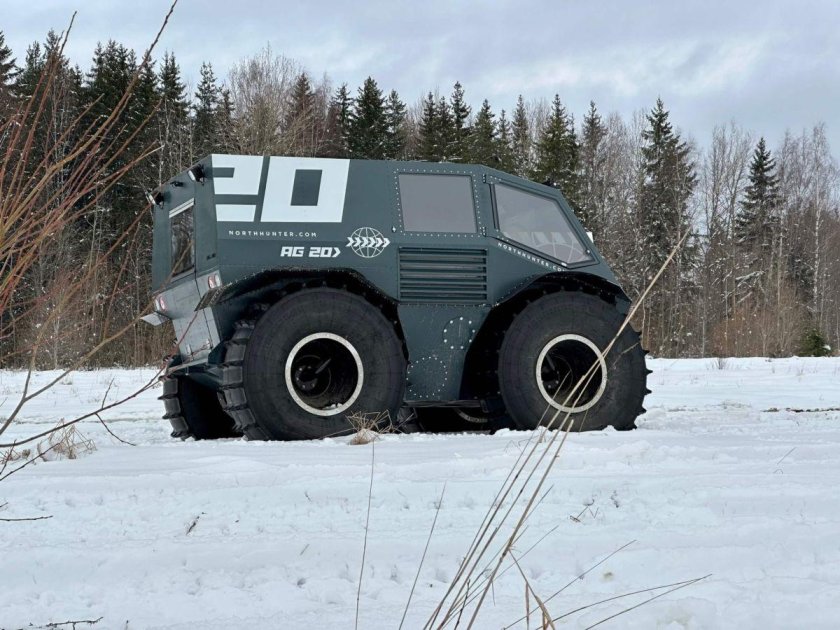 8 Колесный вездеход