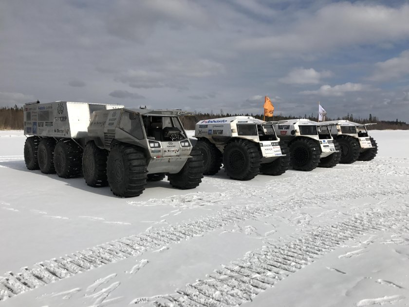 Шерп вездеход снегоболотоходы