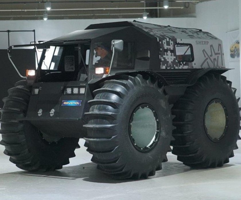 Шерп вездеход видео