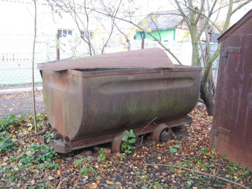 Вес шахтовой вагонетки 3 Куба