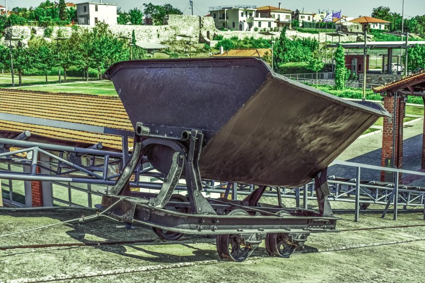 Старая вагонетка