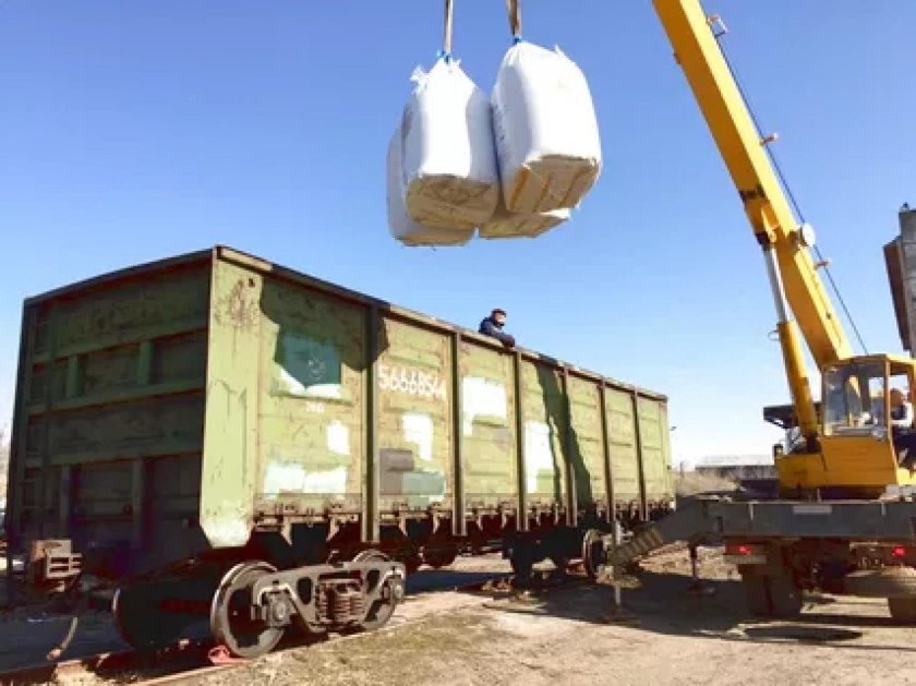 УПТК Вологодавтодор разгрузка вагонов