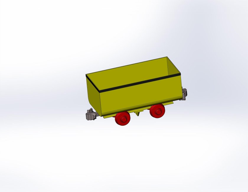 Вагонетка шахтная ВГ 2 2