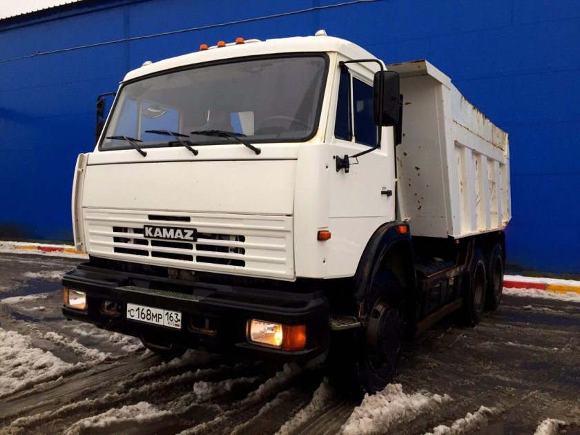 КАМАЗ 65115 белый