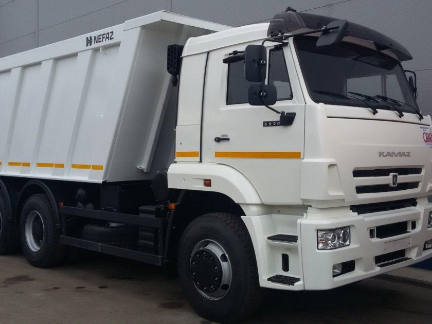 Новый камаз самосвал