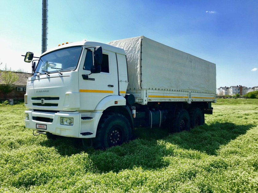 КАМАЗ 43118 белый