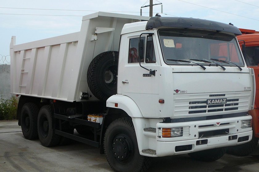 КАМАЗ 6520 самосвал белый