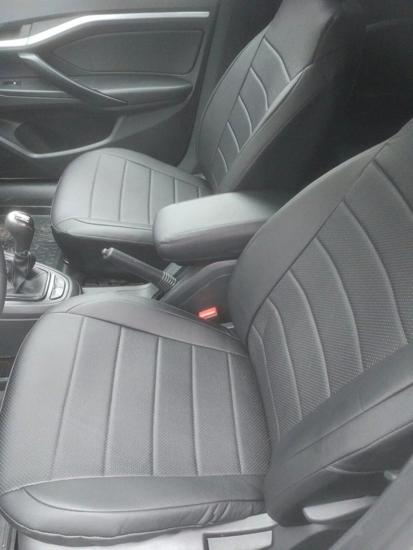 Чехлы экокожа Лада Веста св