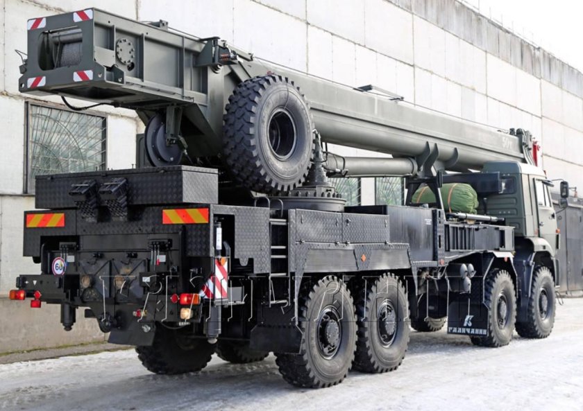 КАМАЗ 6560 кран