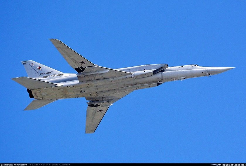 Бомбардировщик ту-22м3