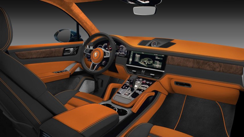 Porsche Cayenne 2021 салон