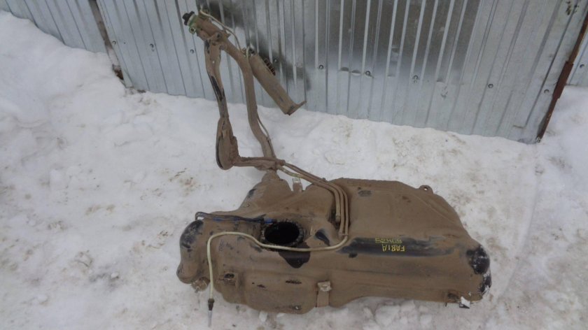 Бак топливный skoda fabia ii