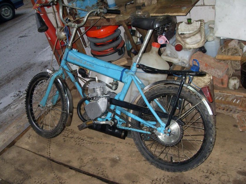 Мотовелосипед Кроха