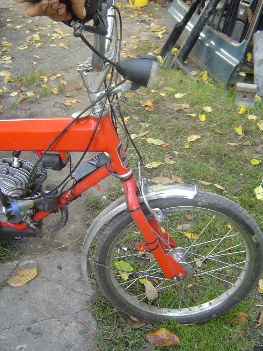 Мотовелосипед Кроха