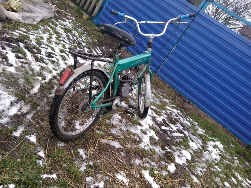 Мотовелосипед Кроха