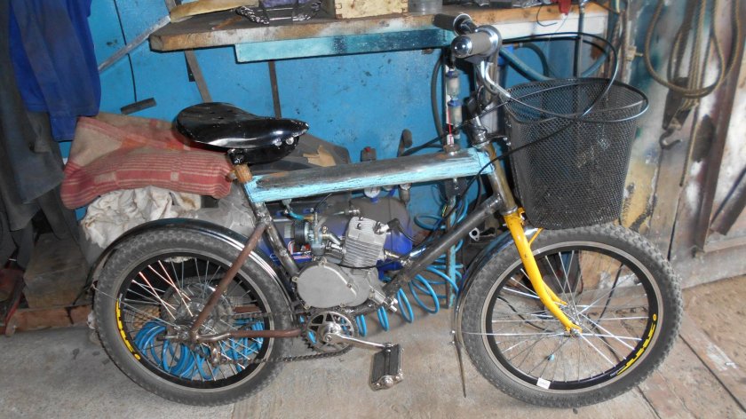 Мотовелосипед Кроха