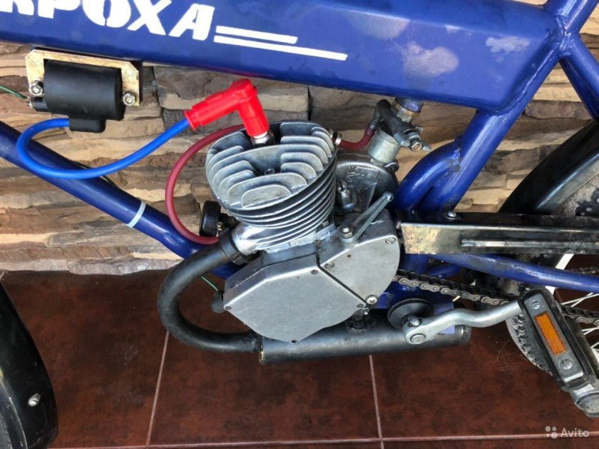 Мопед Кроха тормоза передние