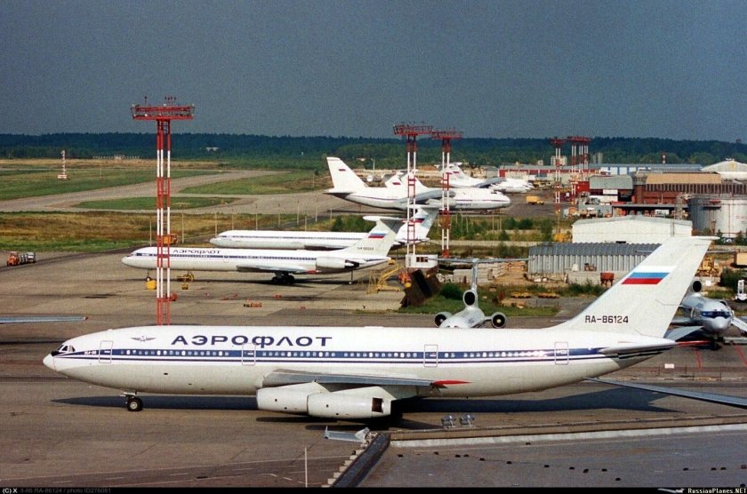 Самолет Аэрофлот ил 86