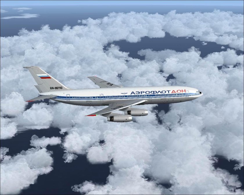 Ил-86 пассажирский самолёт