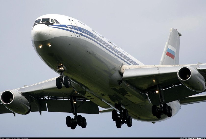 Ил-86 пассажирский самолёт