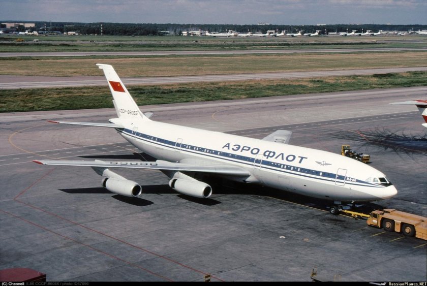Самолет Аэрофлот ил 86