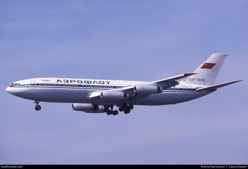 Широкофюзеляжный самолет ил 86