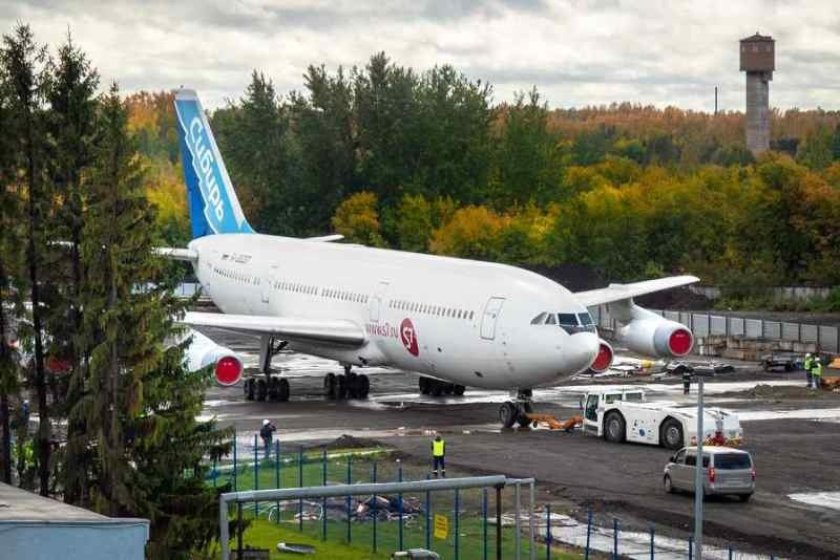 Ил 86 авиакомпания Сибирь