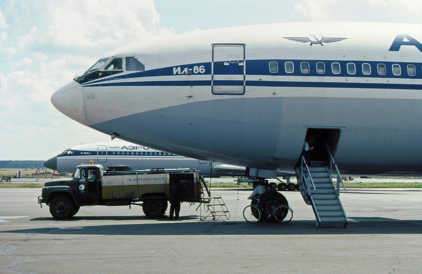 Самолет Аэрофлот ил 86