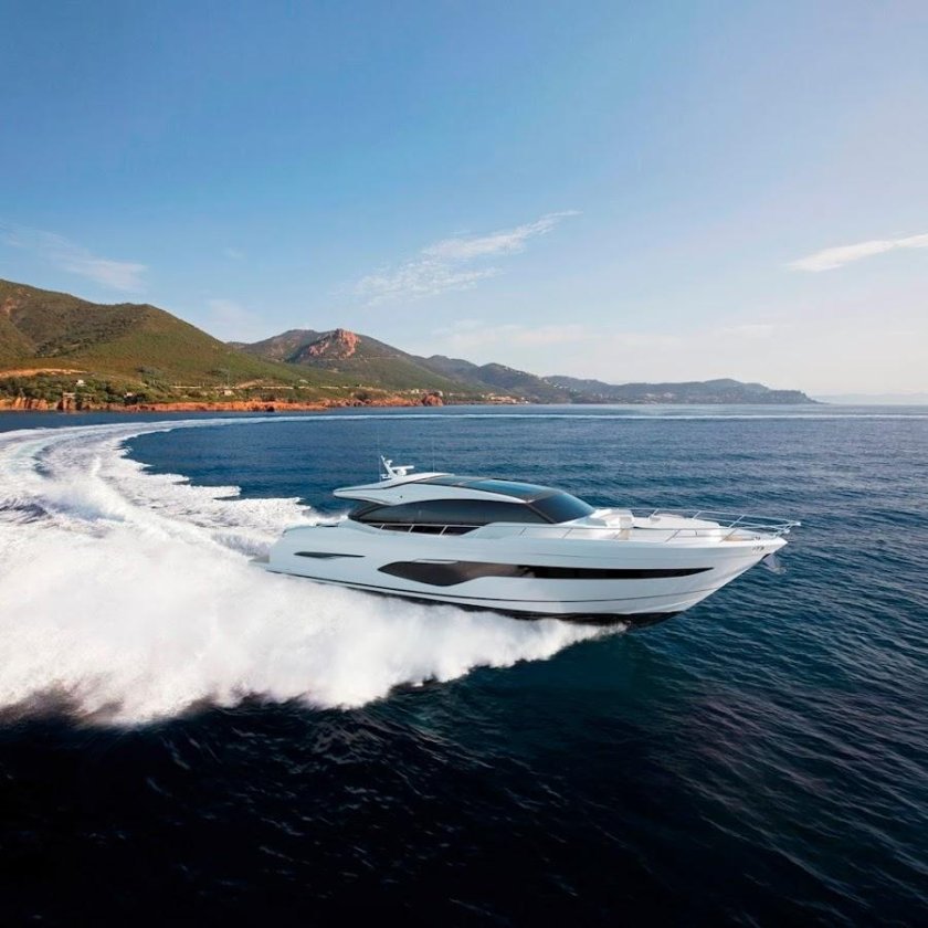 Яхта принцесса s 72