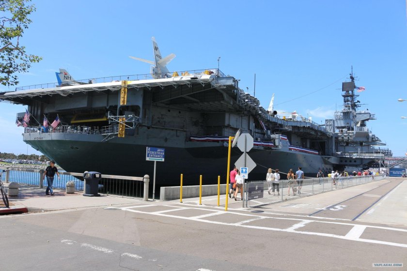 Midway авианосец Сан Диего