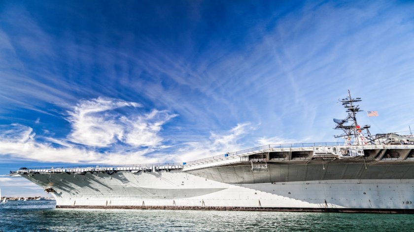 Midway авианосец Сан Диего