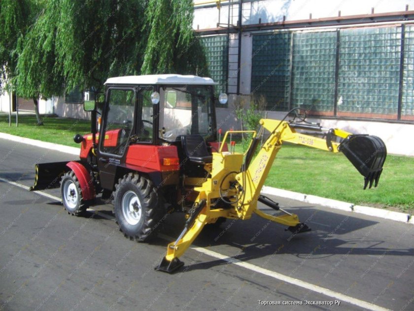 Навесной мини экскаватор ЭТМ-320