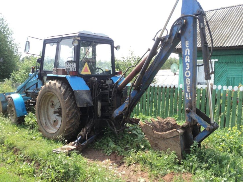 Экскаватор МТЗ 82.1