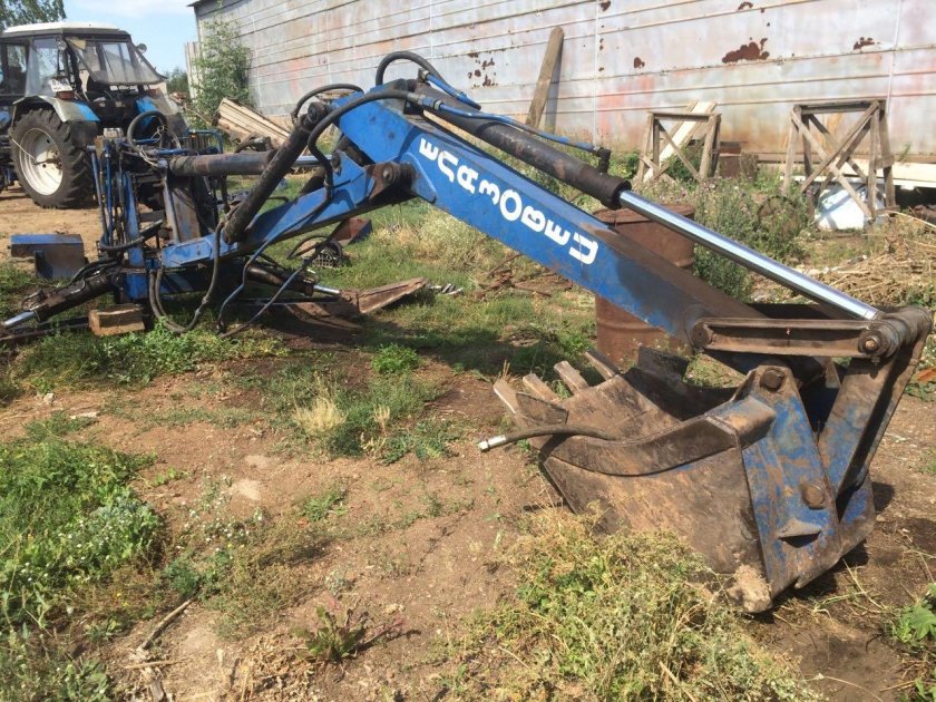 Экскаваторное оборудование для МТЗ-82.1 навесное быстросъемное