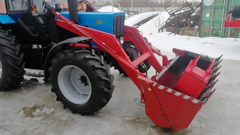 Экскаваторная навеска на МТЗ 82.1