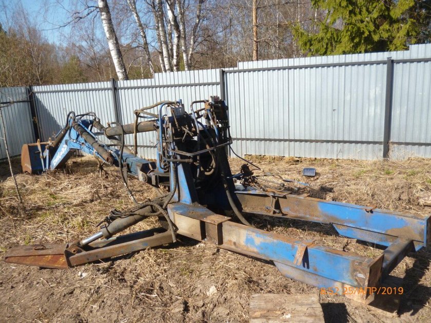 Экскаваторное оборудование для МТЗ-82.1 навесное быстросъемное