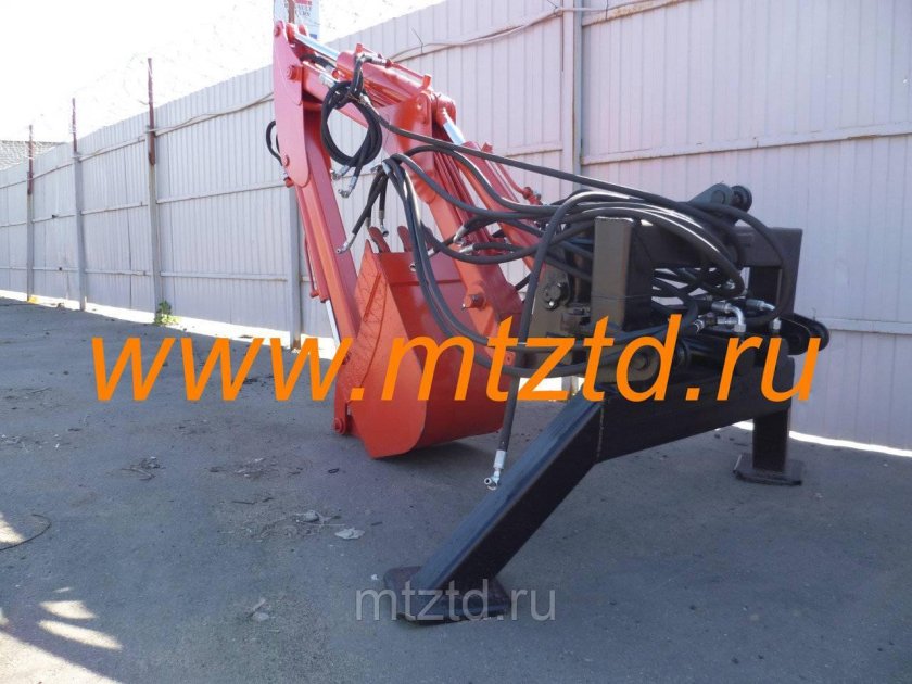 Экскаваторное оборудование для МТЗ-82.1 навесное быстросъемное