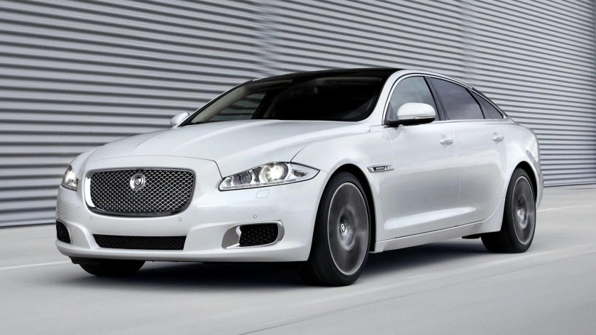 Jaguar xj 2012 белый