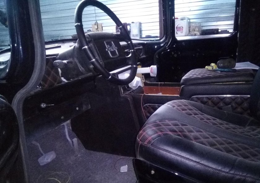 ЗИЛ 131 салон кабины