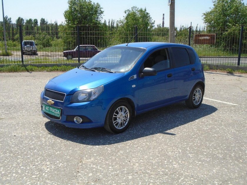 Chevrolet aveo i рестайлинг